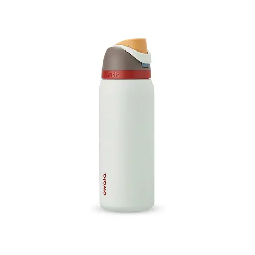 Owala 40oz FreeSip Stainless Steel Water Bottle, Double Wall Insulated, with Straw, Carry Loop, BPA-Free Plastic Components, Sports & Outdoor Use