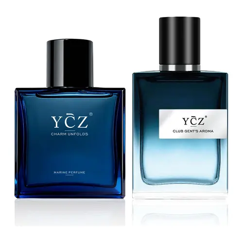 [YCZ] Magnetic Nights Fragrance Duo 2×1.7 fl oz | 2-Piece Men's Eau de Parfum Collection, Long-Lasting for Dates, Parties & Everyday Wear, From Quiet Confidence to Nightlife Energy,summer outifit