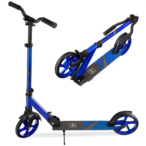 Best Choice Products Kids Height Adjustable Kick Scooter w/ Carrying Strap, Non-Slip Deck, Kickstand