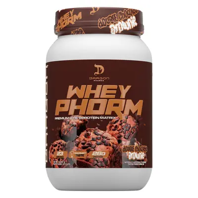 Dragon Pharma WheyPhorm - 2lb - Premium Whey Protein Matrix - 25g Protein Per Serving