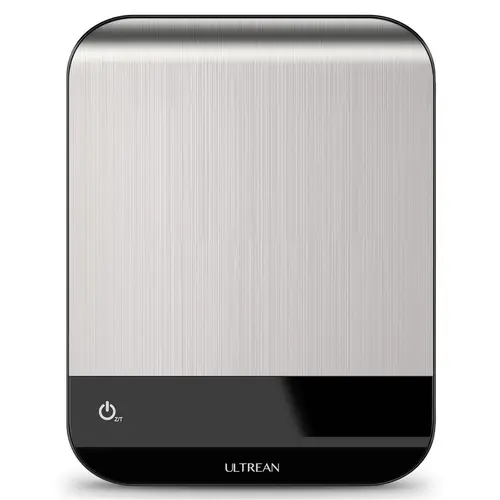 Ultrean Food Scale, Digital Kitchen Scale with LED Display, Weighing in Grams and Ounces for Baking and Cooking, 6 Units with Tare Function, 11lb Capacity (Batteries Included)