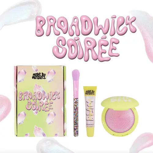 Drippin' in Crystals Broadwick Soiree Makeup Bundle Box, Makeup Sets, Made by Mitchell, Perfect for Parties & Events, High-Quality Cosmetics, Makeup Kit