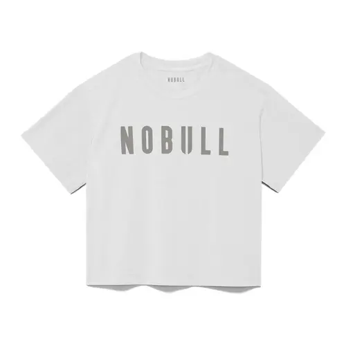 NOBULL Women's  Boxy Tee in White