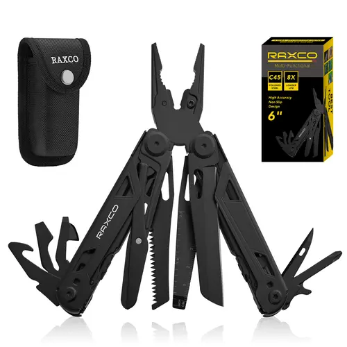 【May Faves】15 in 1 Multifunctional Tool, Portable Foldable Stainless Steel Tool, Multi-functional Knife EDC Combination Tool Suitable for kitchen chopping and household trimming