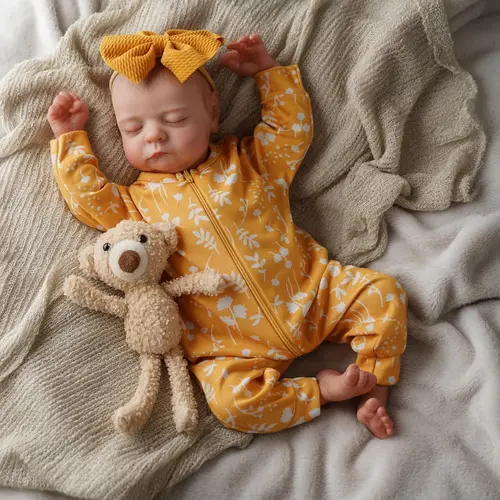 #sohochic BABESIDE Lifelike Reborn Baby Dolls 20Inch Full-body Vinyl Real Life Baby Dolls with Toy Accessories for Kids Age 3+ Perfect Gifts for Mother's Day Valentine's Day Children's Day & Christmas Baby Bottle Birth Card