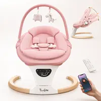 Baby Swing for Infants to Toddler| Portable Infant Swing , Rocker for Newborn with 5 Speeds, 5-Point Harness for Baby Boy Girl Swing with Music,back to school