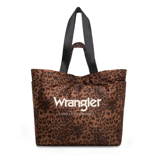 Wrangler Large Tote Bag for Women Casual Designer Shoulder Bag Handbag for Travel Work Gym