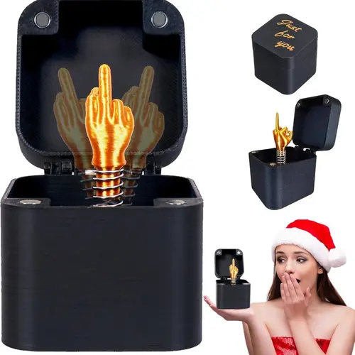 Funny Gag Gift Box - Office Laugh Spark, Summervibes White Elephant Gift for Adults Guy, Weird Quirky Home & Festive Party Prank Supplies