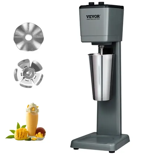 【toolupgrade】VEVOR Commercial Milkshake Maker Machine375W Power Single Head Drink Mixer Blender3-Speed with 27.7oz Stainless Steel Cup for Commercial Use, Countertop Stand Mixers,home essentials