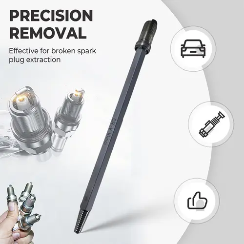 Upgraded Broken spark Plug Remover,Universal Car and Motorcycles Spark Plug Socket,Portable Easy Installation Removal Tool outdoorfun