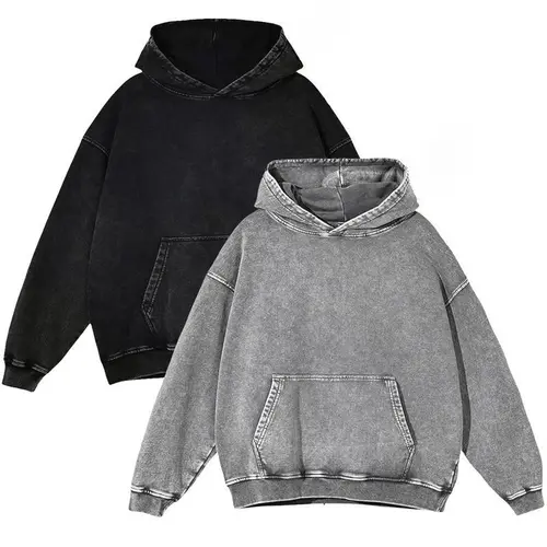 2 Pack Acid Wash Hoodie Oversized Vintage Hoodie Unisex Heavy Wayeight Hoopdie Distractess Houseodies for Medicaln Workmen Couldples