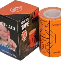 Adhesive Tape Roll with 288 Printed Bandage Strips – Compact Everyday Care & Travel Essentials for Home, Car & Outdoor Use