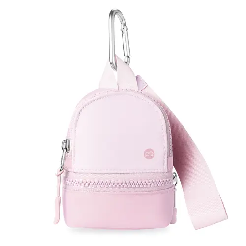 Babysun Mini Backpack Keychain Wristlet Pouch Small Change Coin Purse Cute Zipper Wallet With 3 RFID Card Slots For Women/Men Airpods Cosmetics, Keychain Wristlet Wallets, Portable Wallet