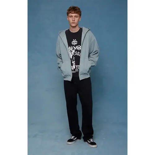 Pacsun Men's Black Straight Leg Sweatpants