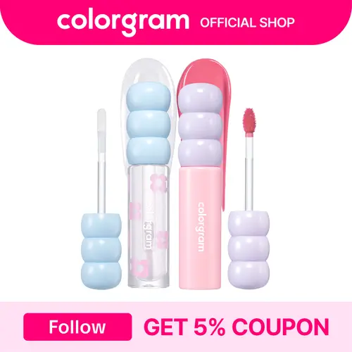Colorgram Fruity Glass Tint Duo - bestselling glossy-to-stain lip set for juicy, vibrant lips daily I summervibes