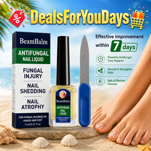 Powerful antifungal nail conditioner: antibacterial + nourishing + conditioning. Specially designed for damaged nails, restoring their shine. A guardian of nail health for the whole family. #DealsForYouDays