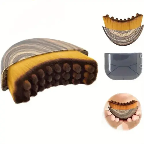 Buy 1 Get 1 Ergonomic Lymphatic Contour Brush - Lightweight, Gentle Daily Body Care & Skincare Tool for Lymphatic Drainage, Dry Brushing, Chin & Jawline Sculpting