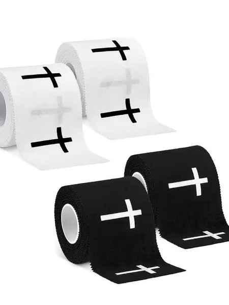 Christian Cross Athletic Tape, Cotton Sports Wrap for Wrist Support, 2 in x 23 ft - Faith-Based Football Accessories for Soccer, Baseball & Boxing, Soccer Tape