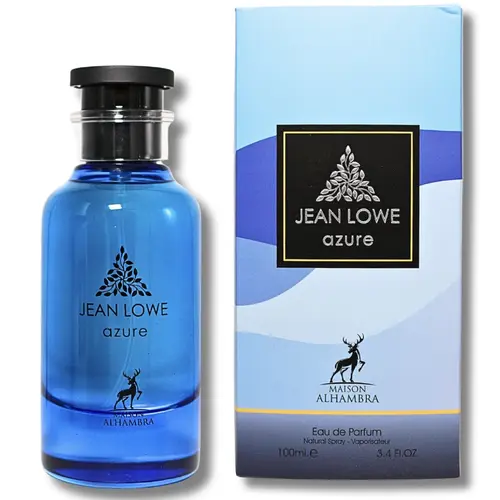 Lattafa Jean Lowe Azure 100ML 3.4 Fl Oz Eau de Parfum