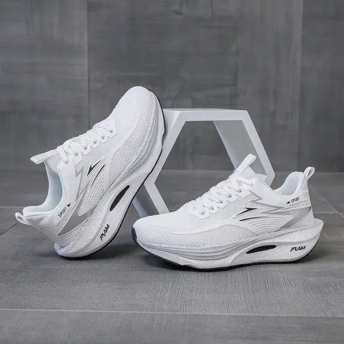 Spring New Casual Sports Shoes, High-Quality Running Shoes for Couples, Comfortable Soft Thick Sole, Breathable Mesh, Anti-Slip Sole