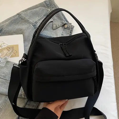 casual single shoulder bag, Casual Crossbody Bags, multi-pocket design for practical storage, for daily commuting, versatile in a variety of colors for shopping, travel, Crossbody Purse