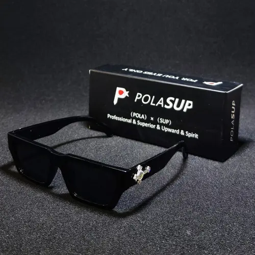 Men's Fashion Rhinestone Cross Pendant Glasses, PC Anti-Explosion Lenses, Sporty Casual Streetwear, Vintage Flat Top Sunglasses, Trendy Sunglasses, Trendy Styling Sunglasses, Stylish Sunglasses, Fashionable Sunglasses