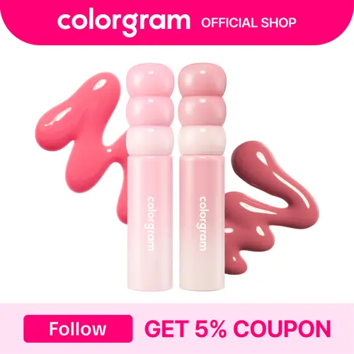 Colorgram Fruity Glass Tint Milk Duo Lip Gloss Set for Juicy Milky-Glow K-Beauty Lips Glossy Lipstick Makeup Daily Hydrating Moisturize Vegan Cruelty-Free I summervibes