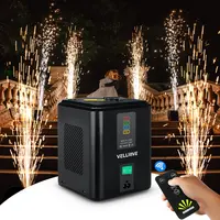 Premium Compact Mini Cold Spark Machine Accessories Set - Aluminum, 50g Unforgettable Spark Technology Visual Effects, Non-Heated Tech, Remote & Touch Control, Advanced Safety Features, Indoor/Outdoor Safe, Ideal for Weddings, Concerts
