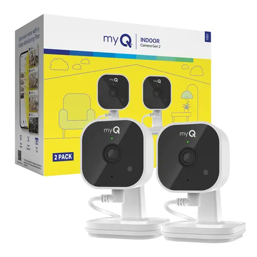 myQ Smart Indoor Camera 2-pk