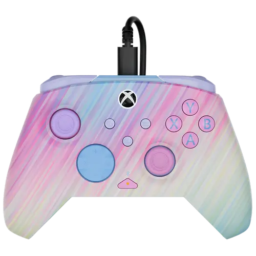 Turtle Beach Rematch™ Advanced Wired Gamepad for Xbox & PC - Officially Licensed, Powered Glow in the Dark, Remappable Buttons, Hall-Effect Hair Triggers, Thumbsticks, 8ft Cable, Free Companion App, Lightning-Fast Responses