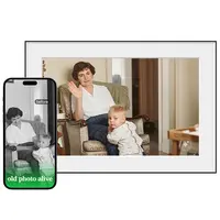 Homture Magic Frame - 10.1″ 1080P World's First AI Magic Digital Frame for Old Photo Restoration Unlimited Storage Instant Sharing Decor Full HD 1080P/ Perfect Mother's Day gift tiktokshopspringglowup Gift Box
