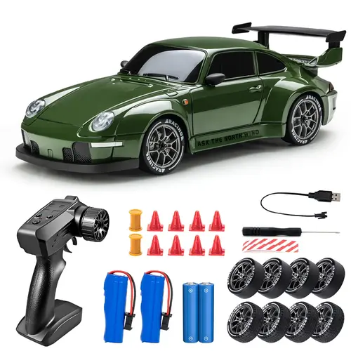 【Christmas Gifts RC drift car】1:24 Scale 4WD Remote Control Car,Drift Car with LED,Your Kids Will be glued to their new toys and CAN'T put the gift down!Their EVEN too busy to pester you to play with them#Christmas gifts for grandkids Toys Gift Preferred