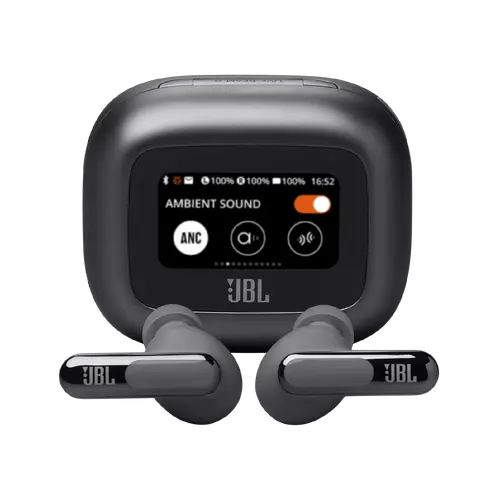 JBL Live Beam 3, True wireless noise-cancelling closed-stick earbuds