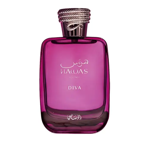 Hawas Diva by Rasasi – Eau de Parfum 100ml (3.4 fl oz) for Women, Edp Fragrance, Floral Fragrances