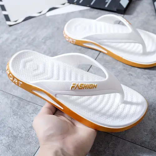 OFIREND Unisex Flipflop Slide Sandals - Ultra-Soft Non-Slip Footwear, Thick Cushioned Rubber Sole, Comfortable Slip-On Shoe for Indoor & Beach Use,summerwins,summeroutfits,vacationoutfits,beachoutfits