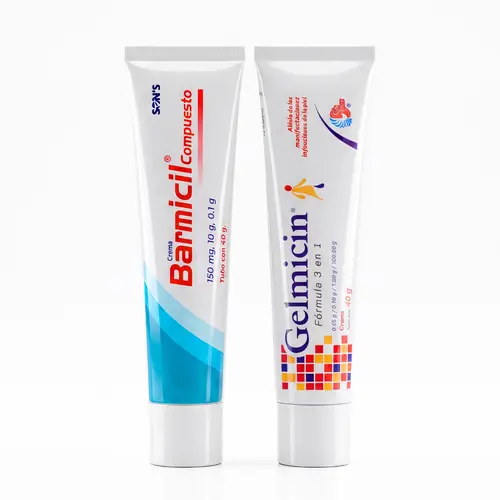 (2 PACK) Barmicil + Gelmicin 40G 40g - Skin Repair Cream, Daily Cream for Sensitive Skin and Dry Skin, Skin Relief Balm, Multi-Action Recovery Cream for Sensitive Areas Men's Skin Repair