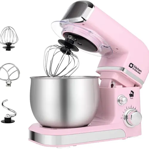 Kitchen in the Box 3.2Qt Stand Mixer – Compact & Lightweight, 6 Speeds, Perfect for Small Batch Baking