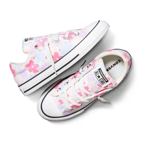 Converse Kids' Chuck Taylor Street Ox Metallic Slip-On Sneakers - Low Top
