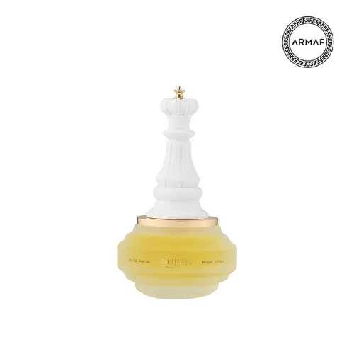 ARMAF Checkmate Queen Eau de Parfum for Women 3.4 oz | Bright fruity‑floral radiance with a smooth creamy‑musk feminine glow