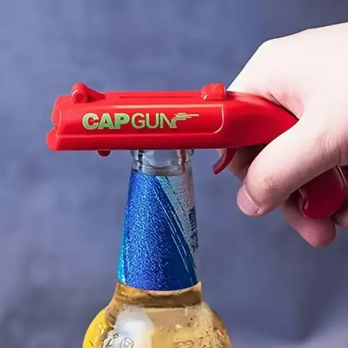 Playful Look Fun Design Bottle Opener - Kitchenware & Bar Utensil for Family, BBQs, Outdoor Parties, All Ages Use (1 Count)