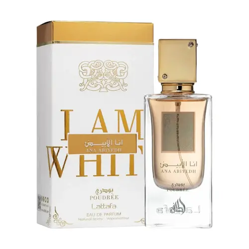 Lattafa | Ana Abiyedh | Poudree | Women's Fragrance | 60 ML | Eau De Parfum | Vanilla - Tonka Bean & Cedar