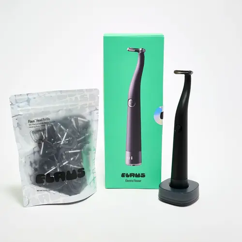Flaus Electric Flosser with 135 Mint Floss Refills