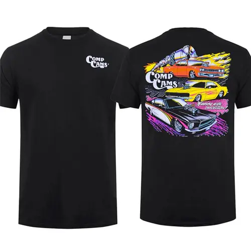 Men's 90's Pro Street Graphic Tee - Unisex Cut, 100% Cotton, Round Neck, Breathable Casual Short-Sleeve Shirt, Artwork Tee, Cold Wash, All-Season Gift for Truck Lovers, Men's Graphic Tees
