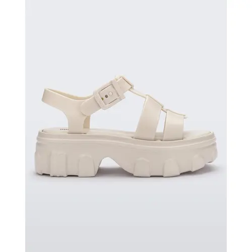 Melissa Ella Women's Fisherman Sandal, Chunky Streetwear Shoe with Textured Sole and Light-as-Air Insole, Footwear, Block Heeled Sandals