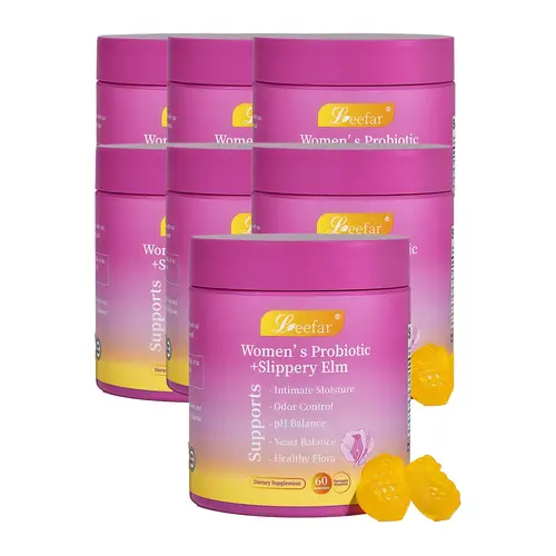 【7 Bottle Bundle】LEEFAR Her Juicy Feminine Probiotics Gummies * 7 Bottles- pH Balance
