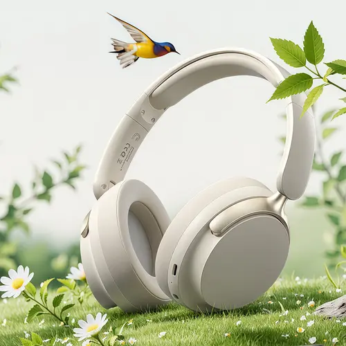 Wirelss Over-ear Headphone,Hifi Clear Call Headphone,Noise Cancelling Headphone with Built-in Microphone,Foldable USB-C Charging Headphone summerwins Electronic Chargeable Folding Headset tiktokshopbacktoschool,back to school,back to school haul
