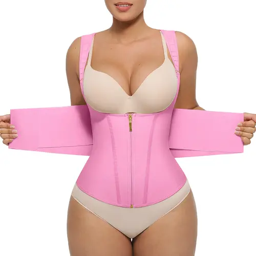 FeelinGirl #Live Plus Size Waist Trainer OutdoorFun Vest Womenswear Comfort Straps matt waist Spandex Day Waist Trainer Everyday Belts
