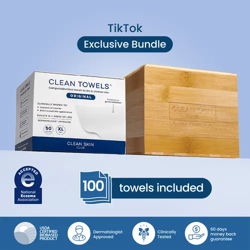 CLEAN SKIN CLUB The Clean Luxe Bamboo Kit: Original Edition