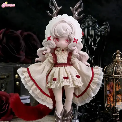The Luluelf Story Series BJD Blind Box, 1/8 Cute Collection  Ball Jointed Doll, Kawaii BJD Action Figure Toys Birthday Christmas Gifts for Girls Boys Sealed Hobby Box Random Surprise Set