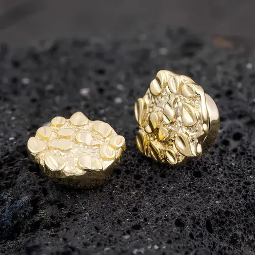 Unisex Magnetic Earrings for Men and Women 14K Gold Plated Non-Pierced Ears Hypoallergenic Earrings for Men, Not Easy to Fall off